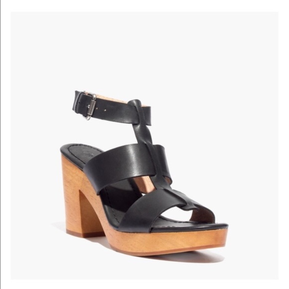 NIB Madewell Irving Platform Sandals